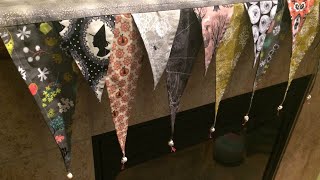 Halloween Mantel Pennants