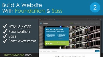 Build A Website With Foundation and Sass - Part 2