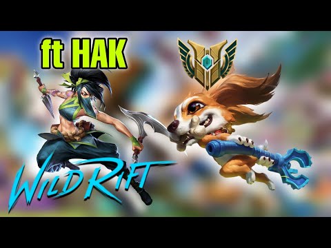 MVP Fizz Jungle on High Rank ft HAK | Wild Rift