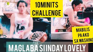 Laba Laba Challenge For 10 Minutes,Alamin Kong Paano Ko Ginawa Ang Napakabilis Na Paglalaba