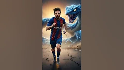 Messi, Neymar & Mbappé's Snake vs Ronaldo's Snakes#ronaldo#goat#messi#ronaldoai#aifunnyshorts