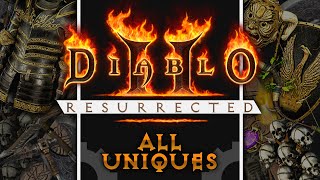 The Complete Guide to All Uniques in Diablo 2 Resurrected [Full Series]