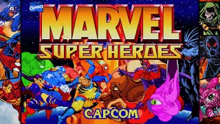 Marvel Super Heroes | Arcade | Intro & Short Playthrough | 4K HDR