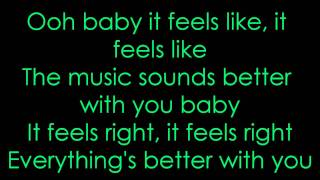 Big Time Rush - Music Sounds Better With You LYRICS chords