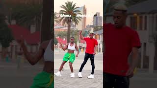 🇬🇭 vs 🇿🇦 The chemistry is insane ❤️🔥🔥 #shorts #shortsfeed #amapiano #amapianodance @vivaafrika604 Resimi