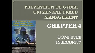 Prevention of cyber crime and fraud management | chapter 4 | Computer Insecurity | IIBF|