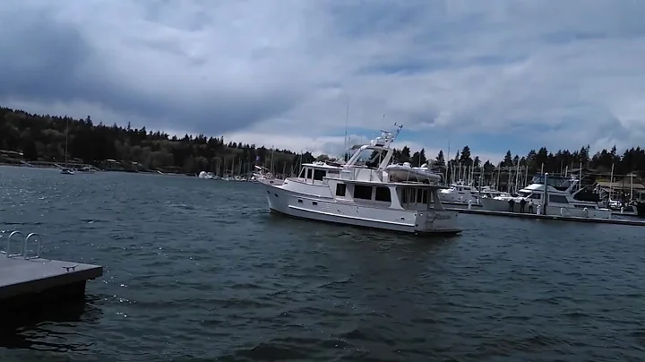 Fleming yacht bow thruster was worthless in 35 kno...