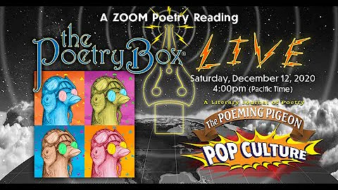 The Poetry Box LIVE: The Poeming Pigeon--Pop Cultu...
