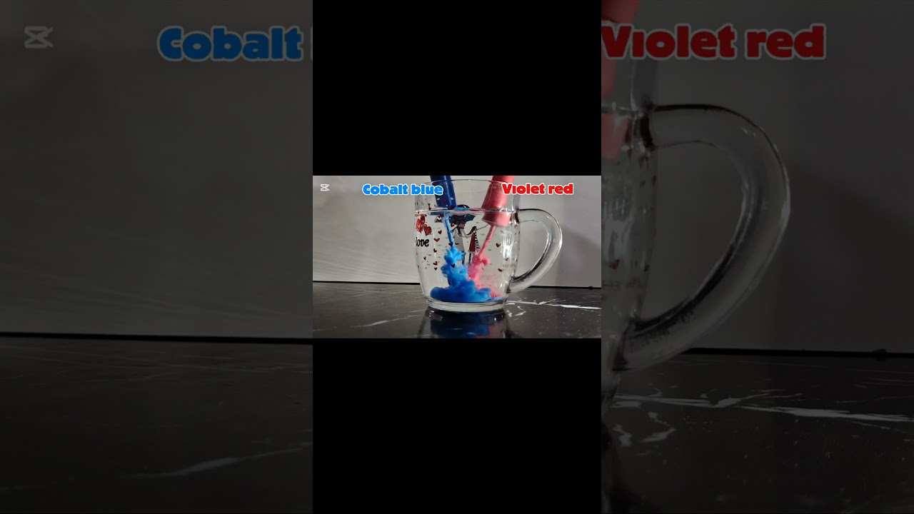 Why Does Water Change Color? 🤔💙❤️ Viral Experiment