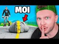 Jai trich pour devenir invisible dans un cache cache fortnite 