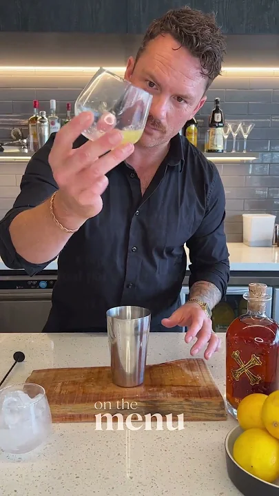 Bumbu Rum - Amaretto Sour Cocktail