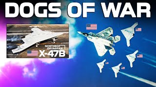 The Future Is Now | F22 Raptor + X47B Autonomous Drones | Digital Combat Simulator | DCS |