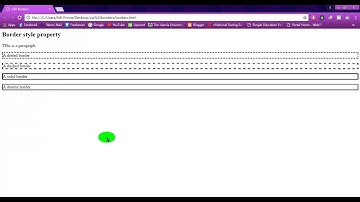 CSS/CSS3 Video Tutorial About CSS borders in Urdu for beginners | Part 1