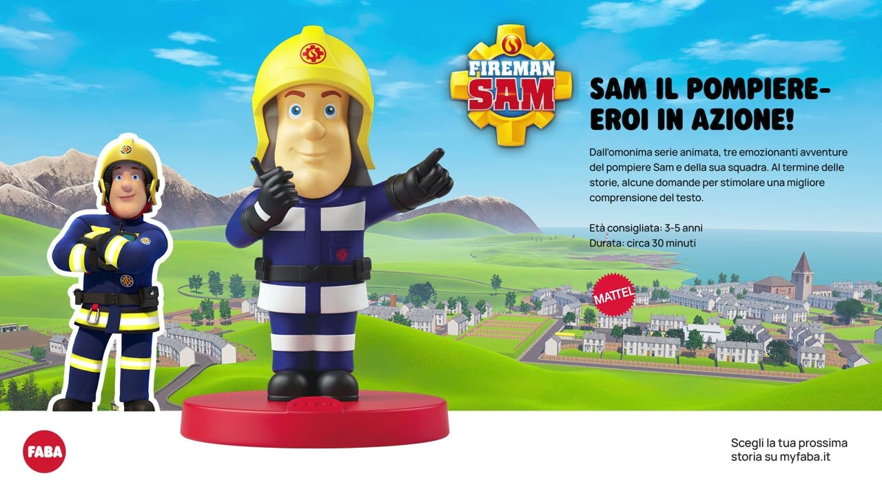 Sam il pompiere Personaggi Sonori FABA
