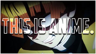 This is anime. 「AMV」