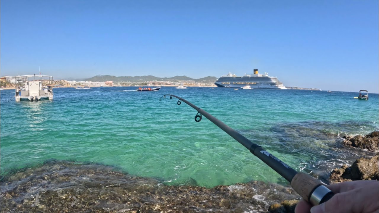 Fishing on The Carnival Cruise. Cabo San Lucas & Ensenada, Mexico. & Seniõr Frogs