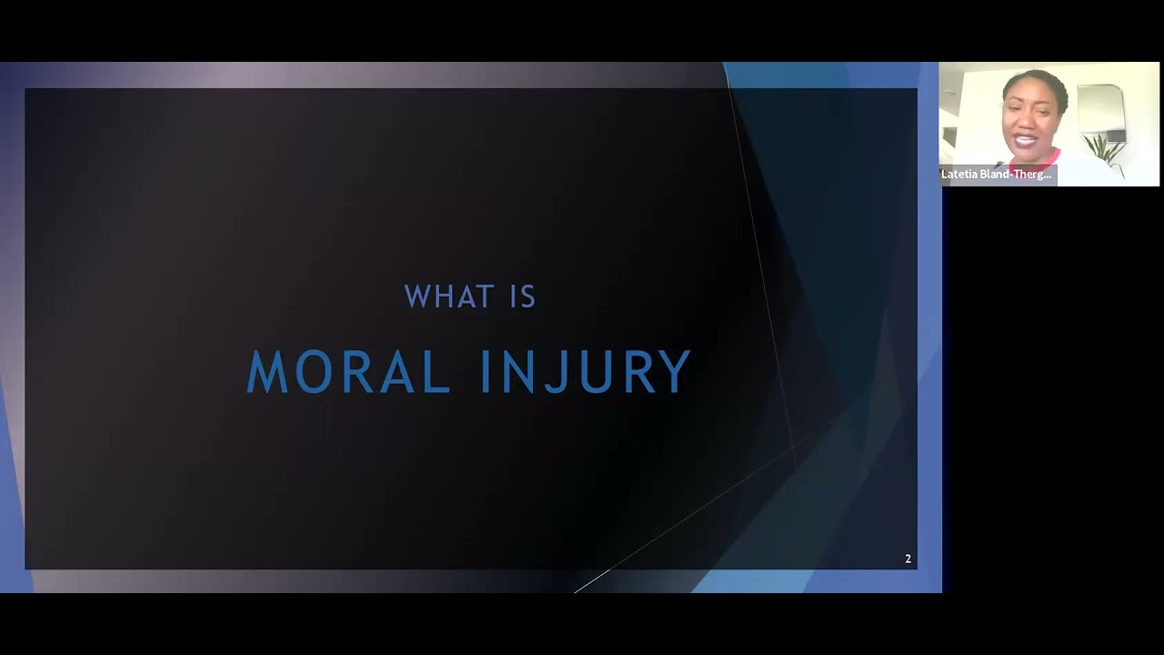Exploring Moral Injury