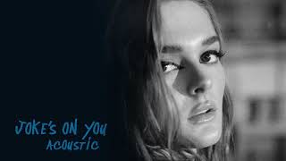 Miniatura del video "Charlotte Lawrence - Joke's On You (Acoustic) [Official Audio]"