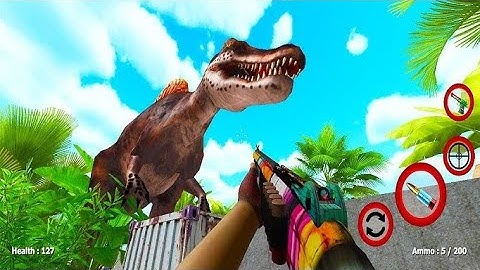Dinosaur Bloody Island - Android ios Gameplay - Dinosaur game #2024