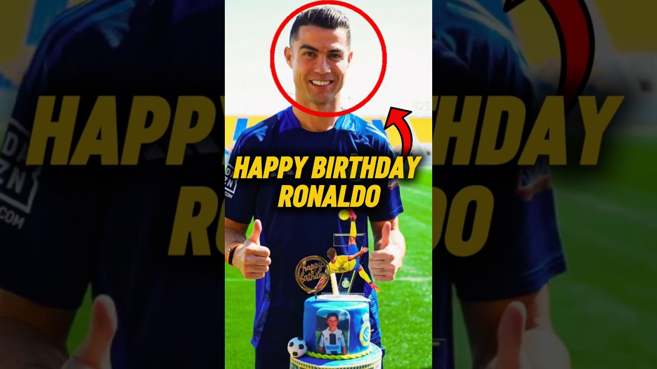 Cristiano Ronaldo Turn 41 Today❤️🔥