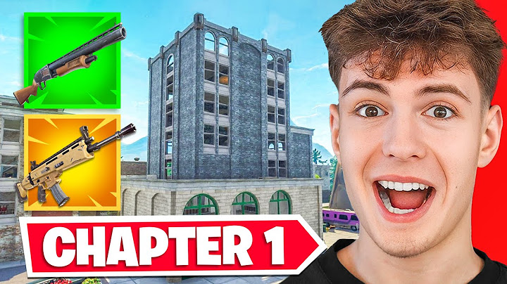 OG FORTNITE IS BACK! (FIRST WIN)