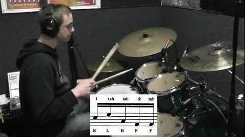 Drum Lesson: Linear Triplet Fill #1