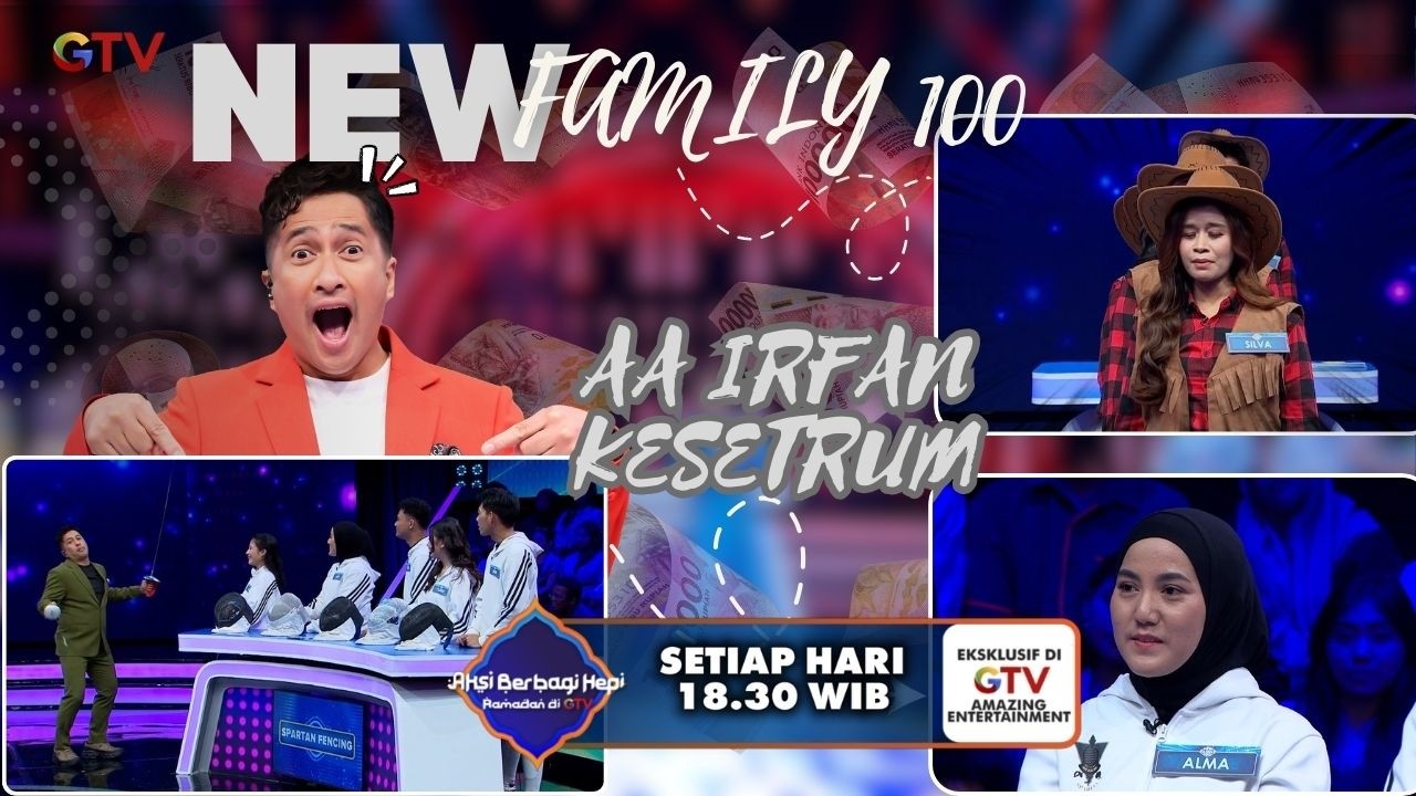 AA IRFAN KESETRUM SAAT MAIN SPARTAN FENCING HIHIHI | NEW FAMILY 100