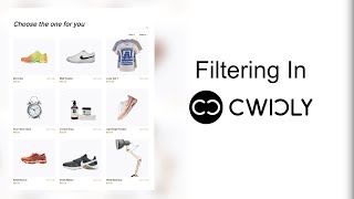 Filtering in Cwicly - Preview