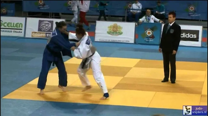 Judo 2014 Europea Open Sofia: Kazanoi (BLR) - Poly...