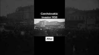 Czechslovakia Invasion 1938 [Before & After]