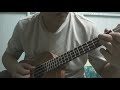 elijah who - first kiss (ukulele percussive cover)