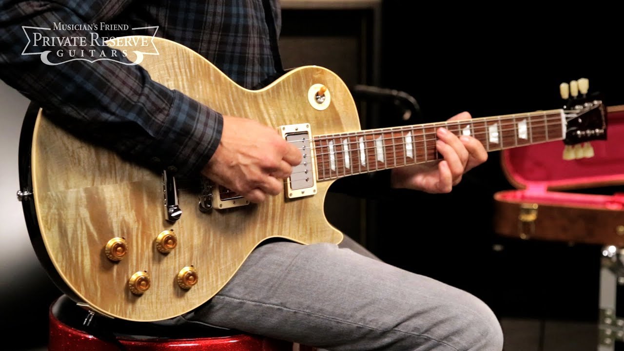Gibson Custom 2017 Limited Run Les Paul Standard Rock Top Electric Guitar Youtube