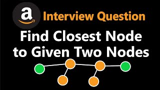 Find Closest Node to Given Two Nodes  Leetcode 2359  Python