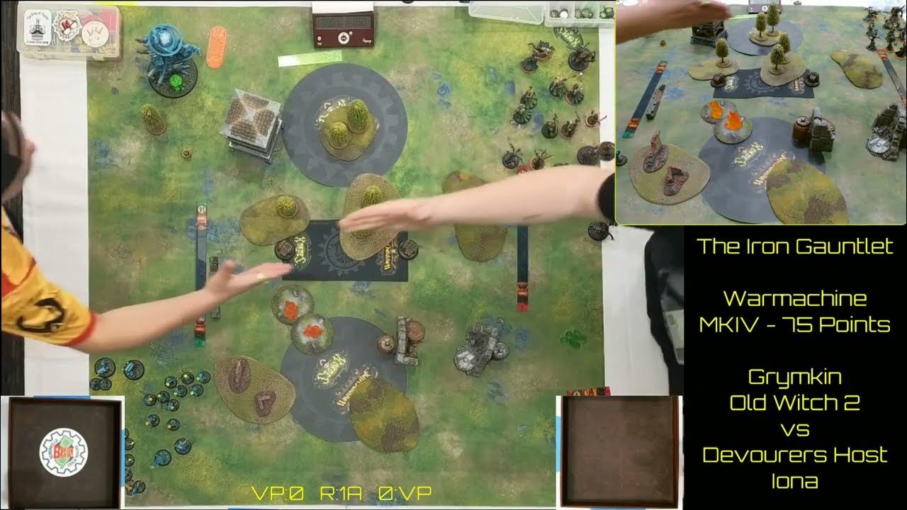 Round 2 Warmachine Iron Gauntlet Tournament at Warfaire Weekend 2023 YouTube