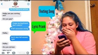 Texting Song Lyric Prank To My Best Friend Gone Wrong