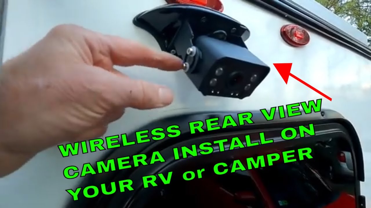 N70 Rear View Camera Install RV Wireless Rear View Camera install - YouTube