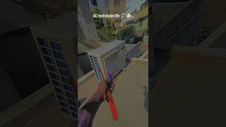 #ac technician work #ac service price