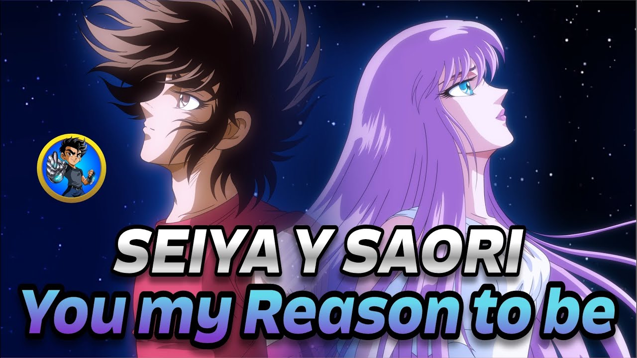 Seiya y Saori - Animación ending movie 