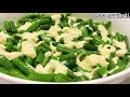 Când aștept oaspeți fac această rețetă! Cină rapidă și delicioasă în câteva minute cu fasole verzi