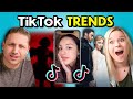 TikTokers React To Top TikTok Trends Of The Month (Drivers License, Buss It Challenge, Bridgerton)