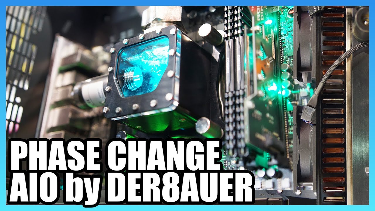 Phase-Change Cooler & Novec Cooling | Der8auer Phase-Shift Cooler - YouTube