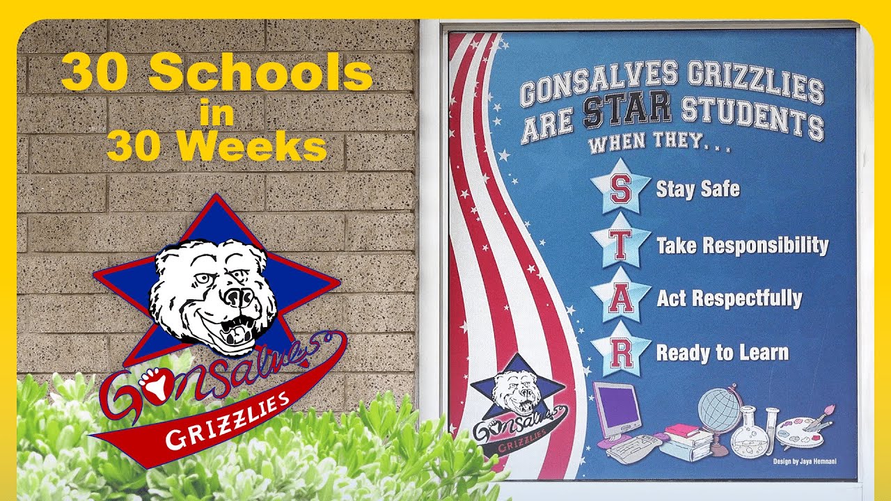 30 in 30 Gonsalves Elementary YouTube