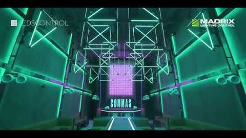 MADRIX @ Commas Saigon in Ho Chi Minh City, Vietnam