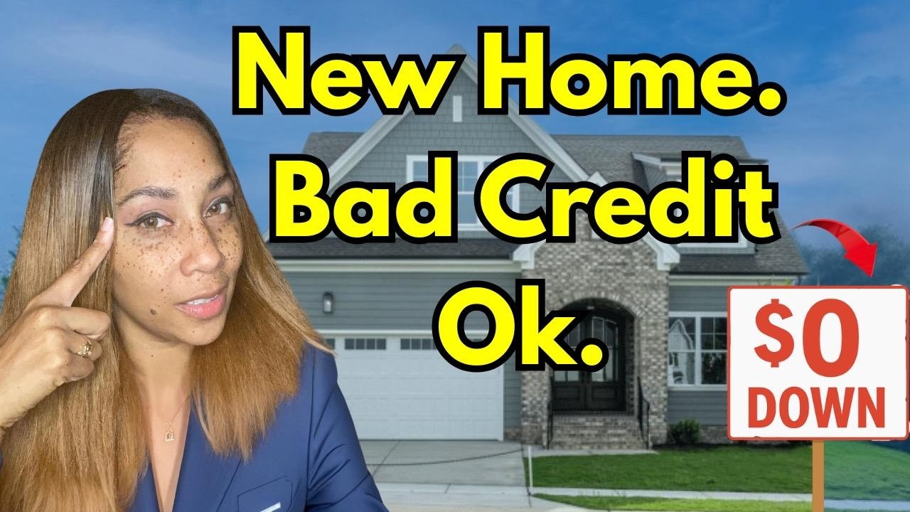 How To Buy A New Home With No Job, 0 Money Down And Bad Credit! - YouTube