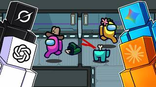 AIs Play Among Us: -100 IQ Impostor Plays screenshot 1