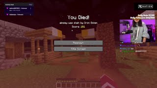 Aimsey Vods - COMPLETING MINECRAFT WITH RAN! [10/20/2022]