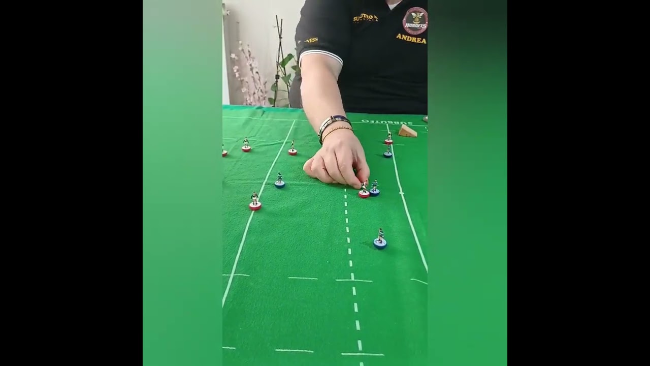 Rebels Subbuteo Rugby tavolo - regole 7