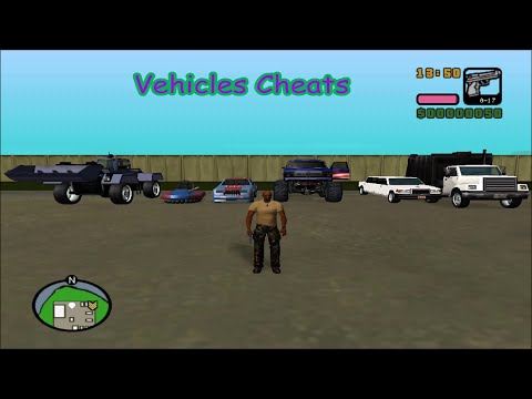 Top Vehicles And Cars Spawing Cheats Of GTA Vice City Stories￨GTA VCS Best Cheats Codes