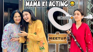 MAMA K SATH AD SHOOT MUSHKIL HOGYA 🤣 | Areeb Ka Hans Hans K Bura Hal 😂