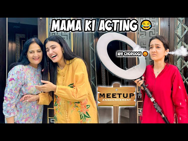 MAMA K SATH AD SHOOT MUSHKIL HOGYA 🤣 | Areeb Ka Hans Hans K Bura Hal 😂 class=